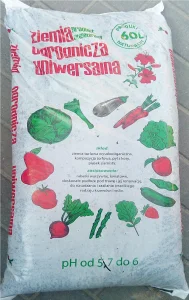 Ziemia ogrodowa uniwersalna 50L 50szt/paleta
