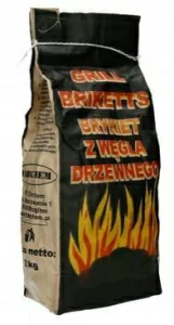 GRILL Brykiet Drzewny 2,5kg