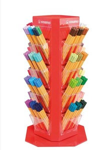 STABILO Cienkopis point 88 display naladowy 480 szt. (55 kolorów) 88/480-01                                                                                                                                                     