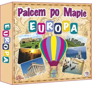 ABINO Gra Palcem po mapie  2663 EUROPIE                                                                                                                                                                                              