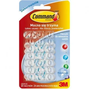 HAKI COMMAND MINI 20szt+24szt PASKI przezroczyste