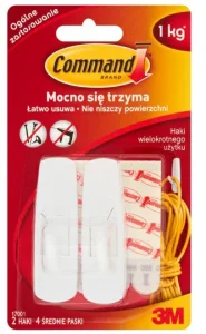 HAKI COMMAND MINI 20szt+24szt PASKI przezroczyste