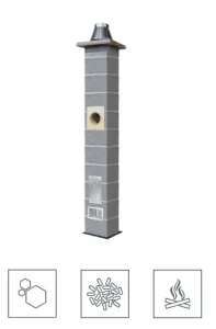 SCHIEDEL Komin pakiet start.90/20+1W/6mb Wulkan  169553