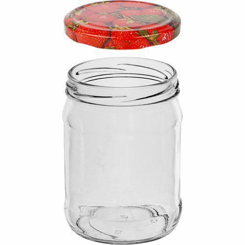 BROWIN Słoik 500ml zakrętka kolor FI82132503 mix
