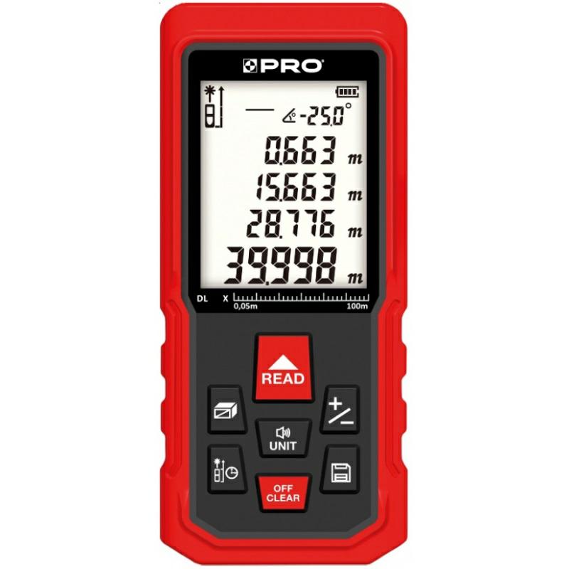 PRO Dalmierz laserowy DL-40XPRO-DL075