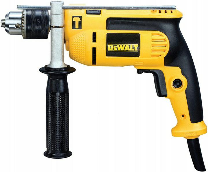 DEWALT Wiertarka udarowa 650W DWD024Skluczyk, kuferek