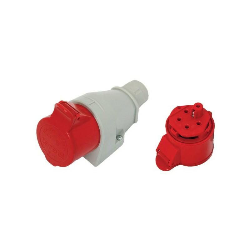 Gniazdo izolacyjne stałe 16A/4-BolcePCV 124