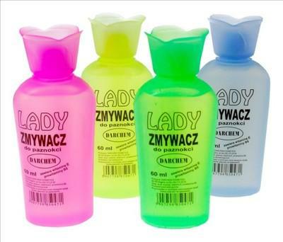 Zmywacz do paznokci 60ml  LADY Kwiatek