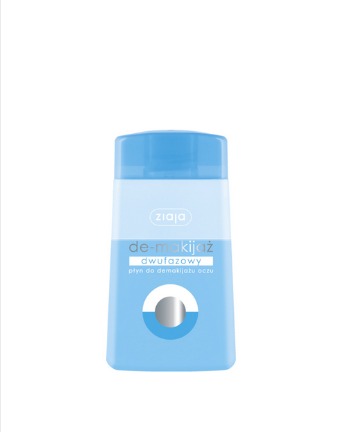 ZIAJA Dwufazowy płyn do demakijażu oczu120ml