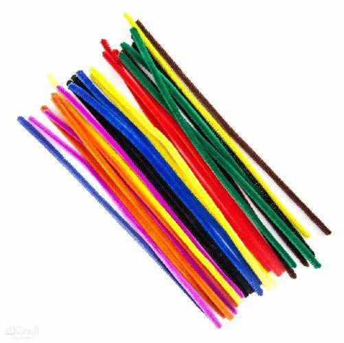 Druciki kreatywne MIX kolorów 30cm680150/4800081  40zszt/opak