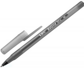 BIC Długopis ROUND STIC CLIC Czarny                                                                                                                                                                                              