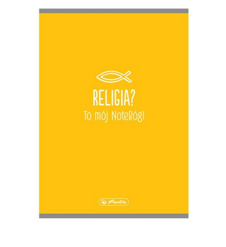 Zeszyt A5/60k kratka  9577446  RELIGIA HERLITZ /brulion