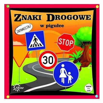 ABINO Gra ZNAKI DROGOWE w PIGUŁCE  8893  7+