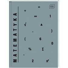 Zeszyt A5/80k kratka MATEMATYKA 2680035  INTERDRUK /brulion