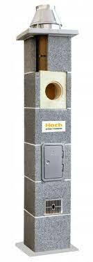 HOCH Zestaw kominowy Uniwersal fi200 SW-BW 6mb (S)