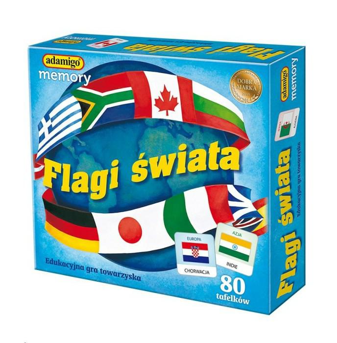 ADAMICO Gra FLAGI ADAMIGO MEMORY 7332  7+