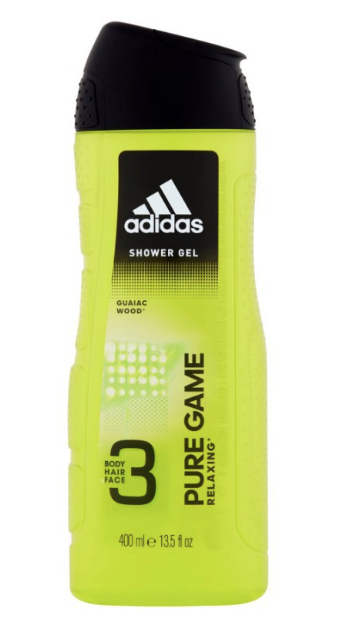 Żel pod prysznic ADIDAS 400ml PURE GAME MEN