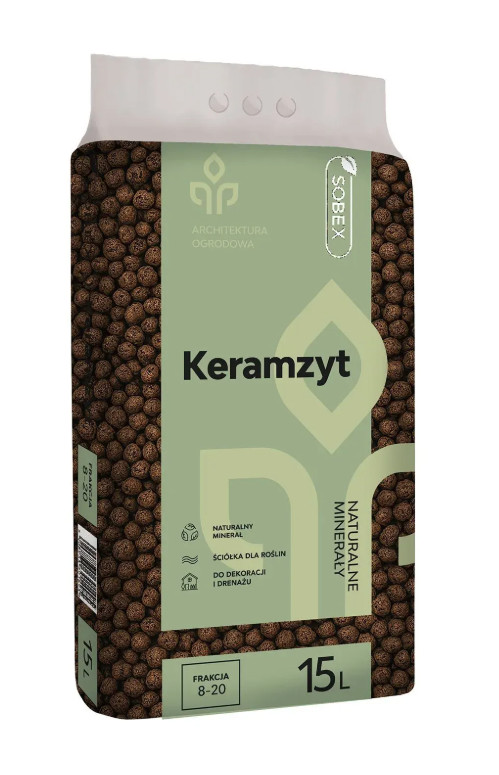 SOBEX Keramzyt ogrodniczy 15l (8-20)