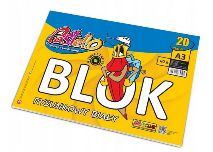 ASTRA Blok Rysunkowy A3 80g  20K 219814