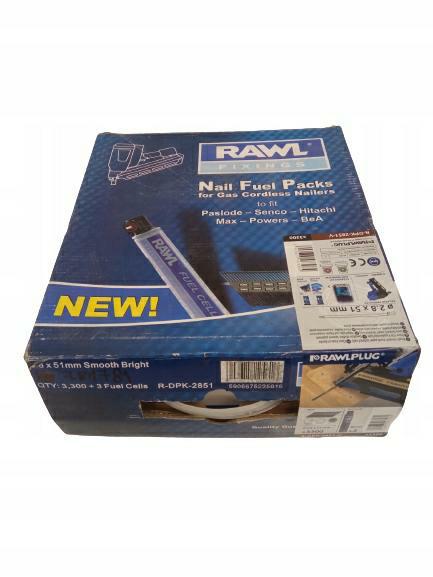 RAWLPLUG Gwoździe 3,1x75 na papierze bez gazu 2200szt/opak SPG-DPK-3175