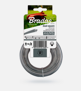 Żyłka wzmocniona kwadrat 2,7mm/15m RIPPER DUAL