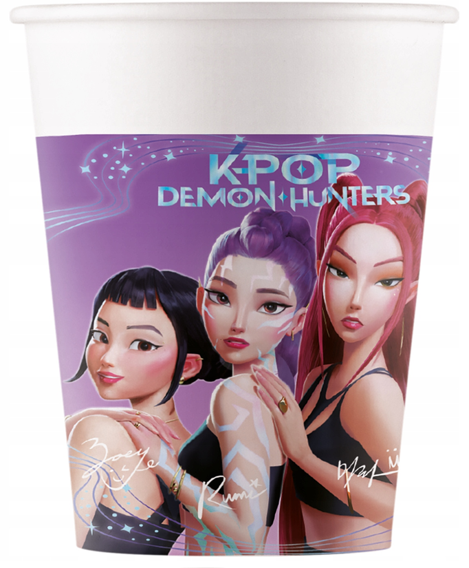 ASTRA Kubeczki papierowe K-POP Demon Hunters