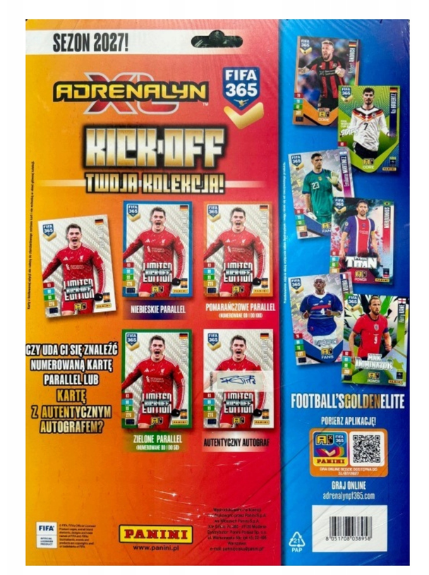 ASTRA Panini FIFA 365 Adrenalyn XL 2027 Multipack