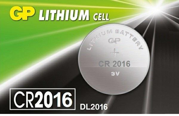 GP Bateria guzikowa CR-2016-U5  3V5/20/400