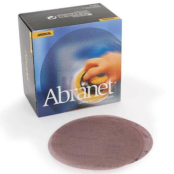 ABRANET Krążek ścierny 150/P150 sitaka  50szt/opak Mirka
