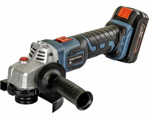 TRYTON Szlifierka kątowa  TJS120ALbezszczotkowa z aku/ład. system 20V